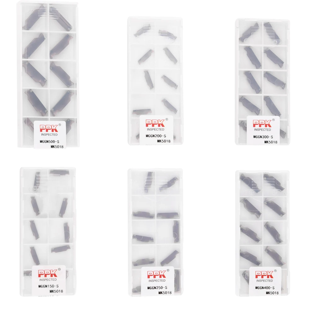 10PCS Tungsten Carbide Insert Grooving Parting Turning Tool Solid Good Performance Saw Blade MGGN
10PCS Tungsten Carbide Insert Grooving Parting Turning Tool Solid Good Performance Saw Blade MGGN