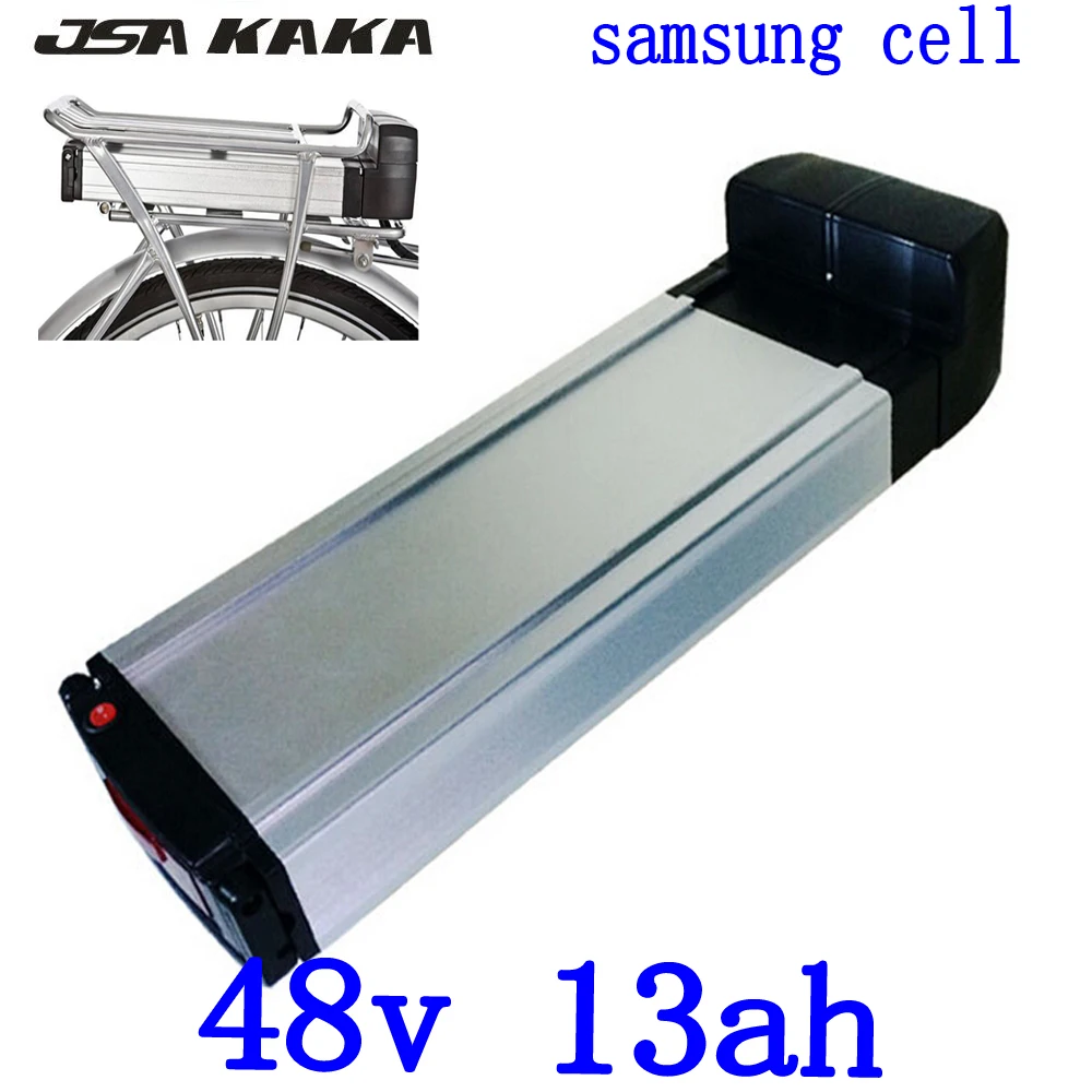 48V Lithium Ebike Battery 48V 13AH Electric Bike Battery 48V 500W 750W Electric Scooter Battery use samsung cell with 2A charger
48V Lithium Ebike Battery 48V 13AH Electric Bike Battery 48V 500W 750W Electric Scooter Battery use samsung cell with 2A charger