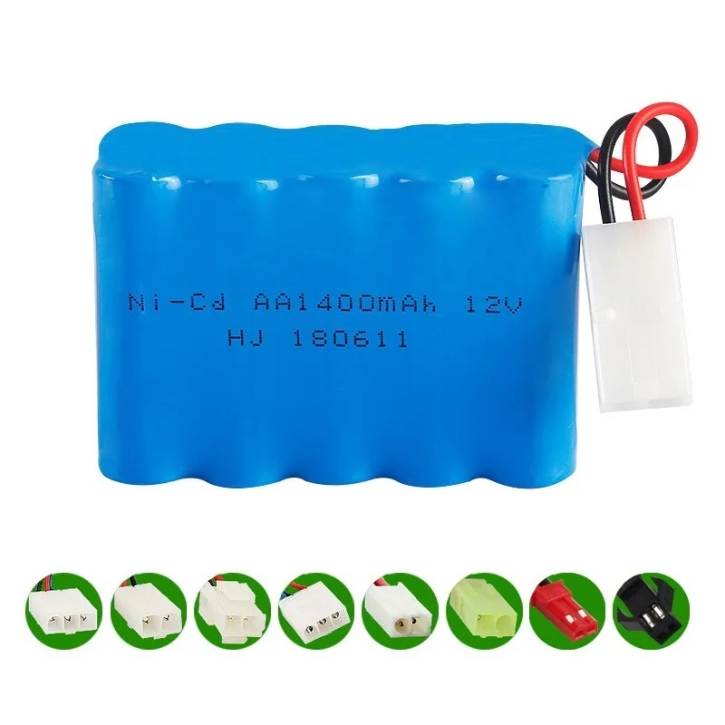 12v 1400mah NICD Battery Ni-CD Battery AA 12v battery pack for RC toy Car Boat GUN TANK Trucks Trains RC toy model Battery
12v 1400mah NICD Battery Ni-CD Battery AA 12v battery pack for RC toy Car Boat GUN TANK Trucks Trains RC toy model Battery
