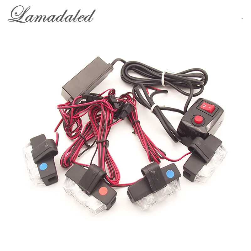 Car Grille Strobe Light Head LED Mini Flash lamp red blue Police Emergency Warning Flashing Signal light Daytime running lights
Car Grille Strobe Light Head LED Mini Flash lamp red blue Police Emergency Warning Flashing Signal light Daytime running lights