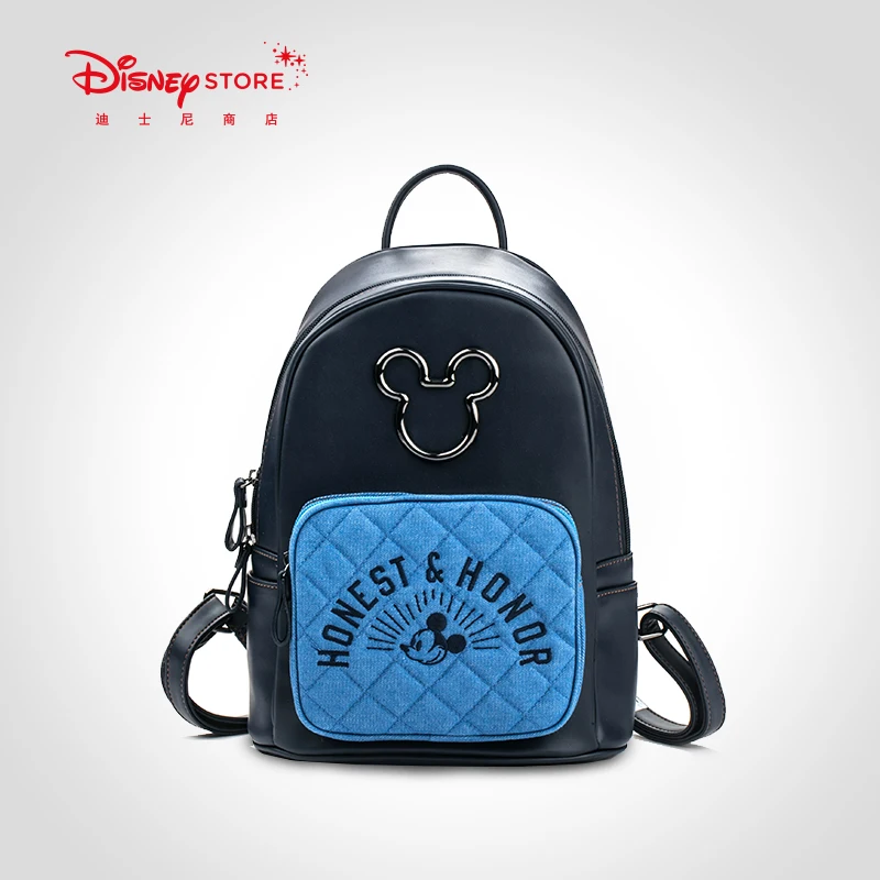 Disney модные джинсовые синие сумки для подгузников с Микки Маусом Женские