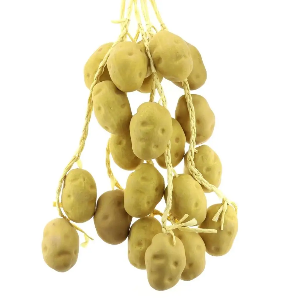 Gresorth Fake Vegetable Bunch Artificial Potato Decoration for Home Kitchen Shop Party Show Food Display - 5 PCS
Gresorth Fake Vegetable Bunch Artificial Potato Decoration for Home Kitchen Shop Party Show Food Display - 5 PCS