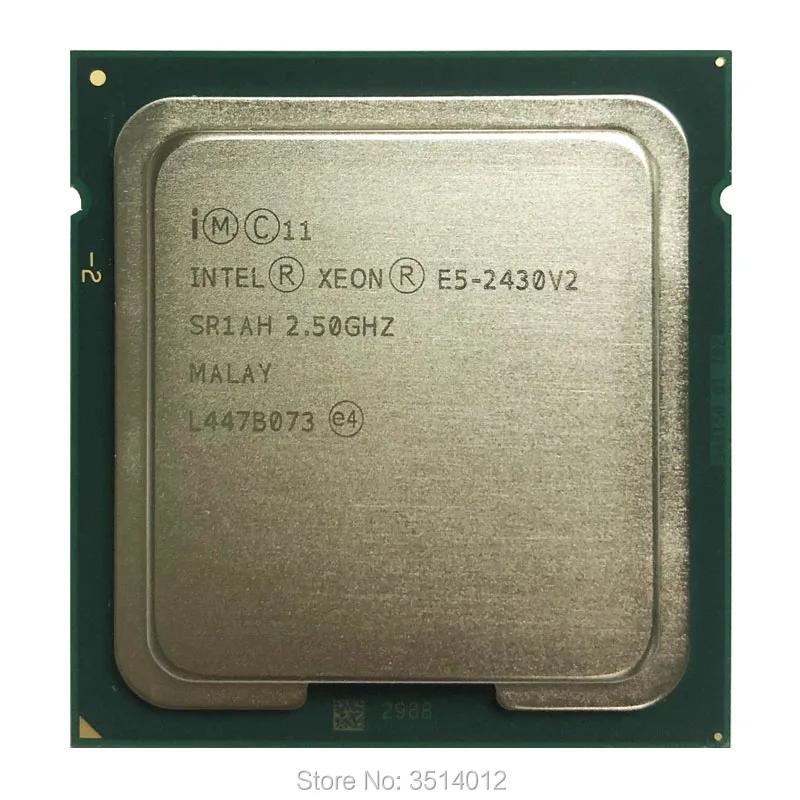 Процессор Intel Xeon E5 2430v2 2430 v2 2 5 ГГц шестиядерный двенадцатипоточный ЦПУ 15 Мб 80 Вт LGA