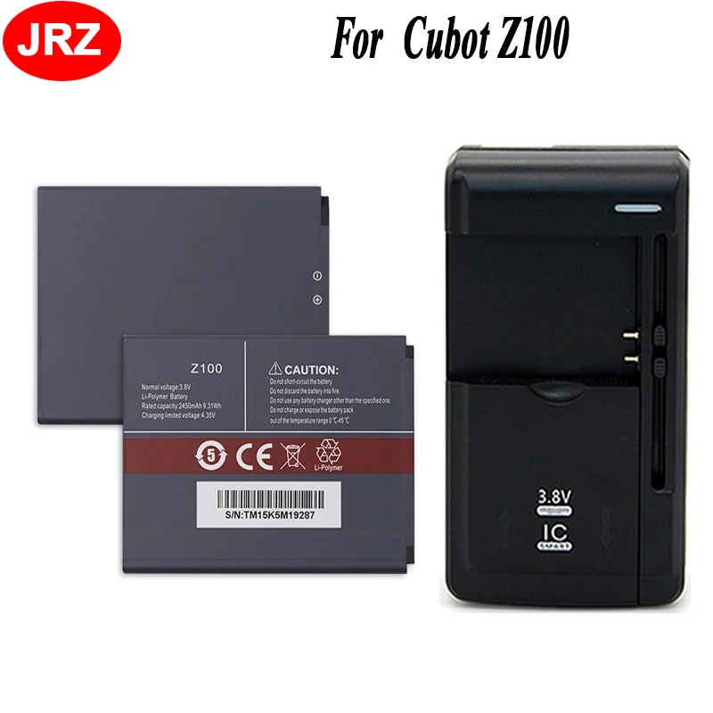 LOT=2Pcs+Charger For Cubot Z100 Phone Battery For Cubot Z100 2450mAh Hight Capacity 3.8V Top Quality Replacement Batteries
LOT=2Pcs+Charger For Cubot Z100 Phone Battery For Cubot Z100 2450mAh Hight Capacity 3.8V Top Quality Replacement Batteries
