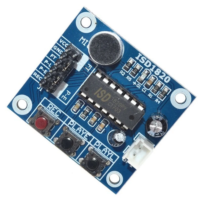 ISD1820 Audio Sound Voice Module Recording Playback For Mic Microphone Acces Board | Электроника