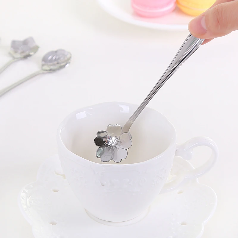 8PCS/Set High Quality 5Colors Stainless Steel Flower Shape Ice Cream Tea Flatware Tableware
8PCS/Set High Quality 5Colors Stainless Steel Flower Shape Ice Cream Tea Flatware Tableware