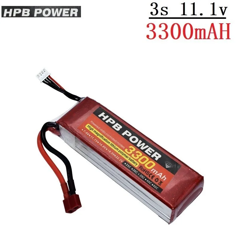 HPB POWER 3300mAh 11.1v Lipo Bettary for Rc Helicopter Car boat Airplane RC toys 11.1v Li-Polymer battery 3300mah 35C 3s battery
HPB POWER 3300mAh 11.1v Lipo Bettary for Rc Helicopter Car boat Airplane RC toys 11.1v Li-Polymer battery 3300mah 35C 3s battery