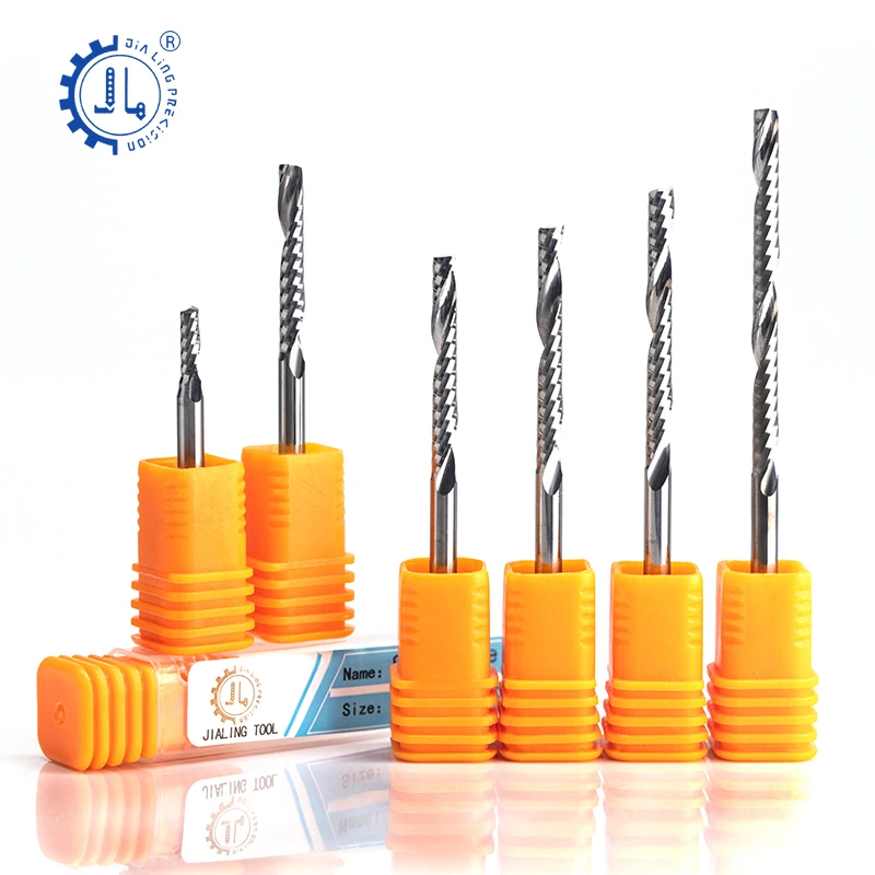 JIALING 1pc 3.175mm Milling Tool Router Bits For Woodworking Engraving Cutter Cnc Cutting Bits End Mill
JIALING 1pc 3.175mm Milling Tool Router Bits For Woodworking Engraving Cutter Cnc Cutting Bits End Mill