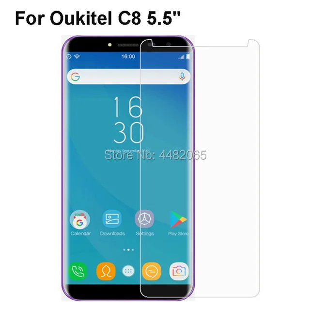 Защитное стекло закаленное для Oukitel C8|Защитные стёкла и плёнки телефонов| |