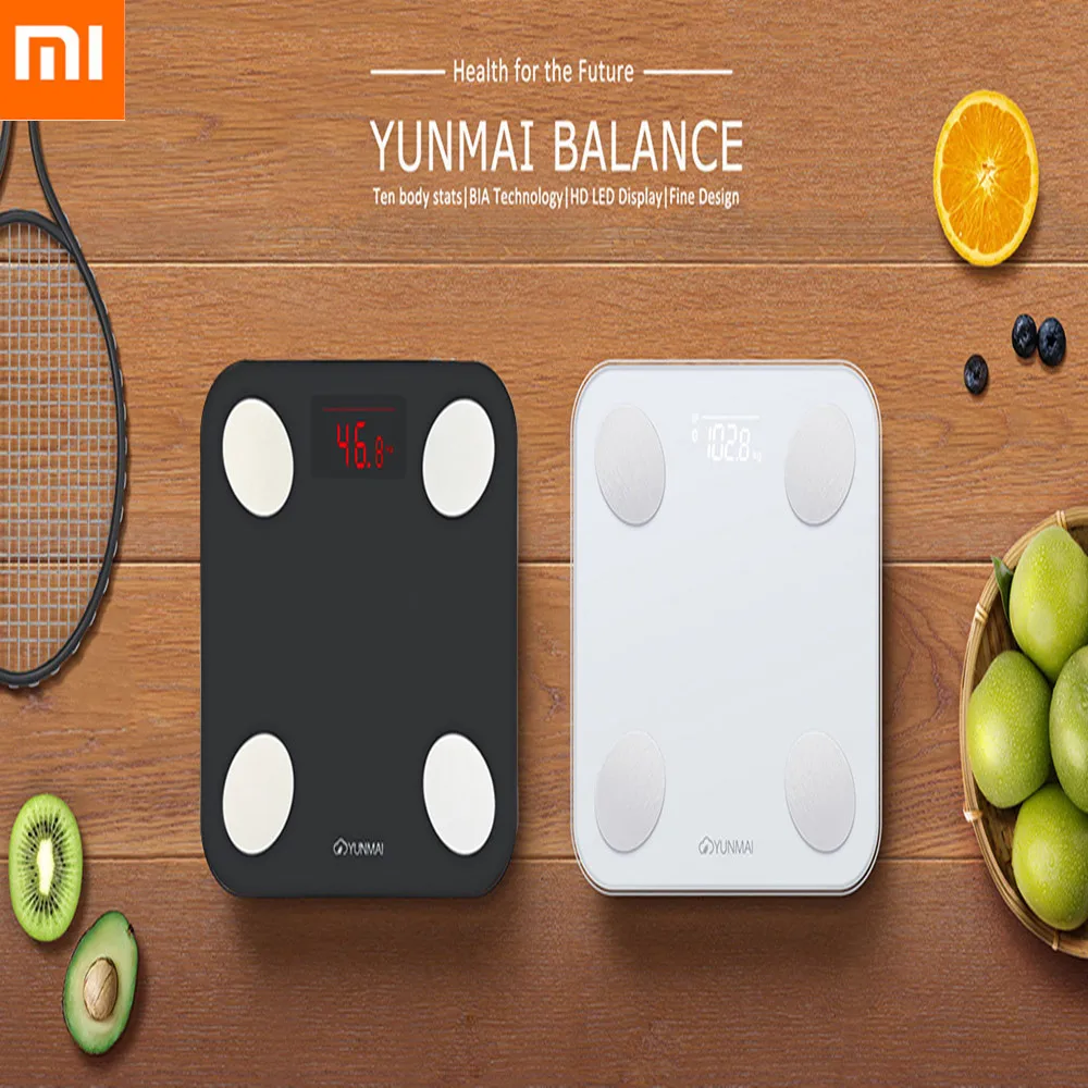 YUNMAI Mini 2 Balance умные напольные весы Интеллектуальный анализ данных приложение