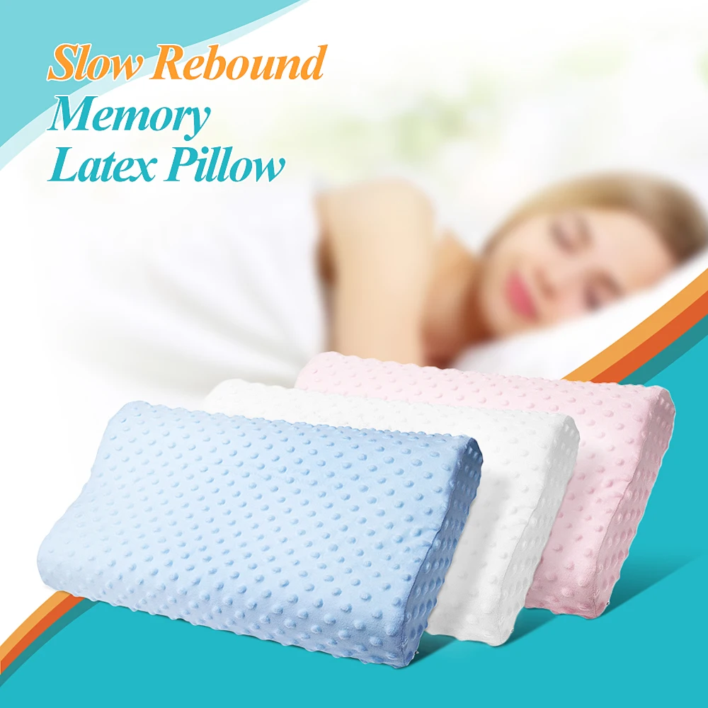 Pillow 3 Colors Memory Foam Pillow Latex Neck Pillow Fiber Slow Rebound Soft Massager Cervical Health Care20
Pillow 3 Colors Memory Foam Pillow Latex Neck Pillow Fiber Slow Rebound Soft Massager Cervical Health Care20