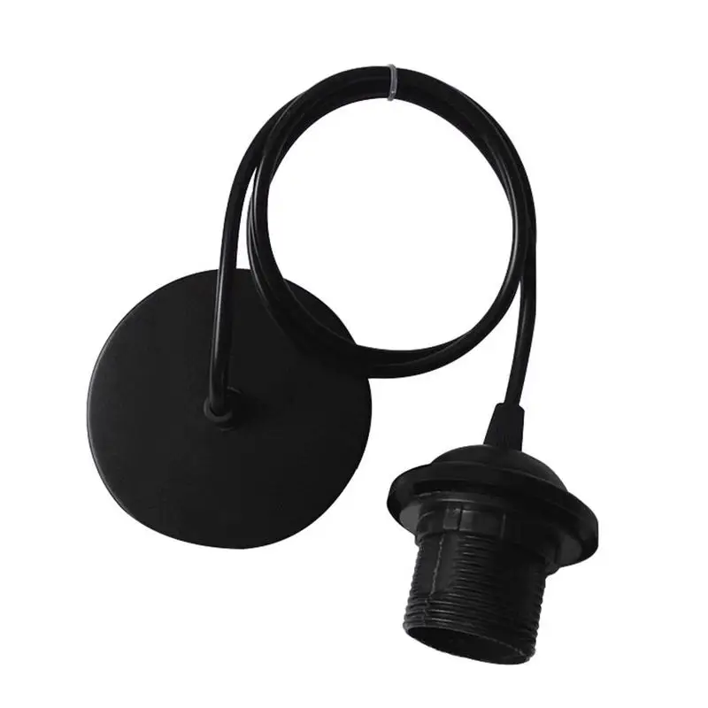 DIY Lampshade E27 Full Tooth Lamp Metal Fitting Lamp Holder Chandelier Paper Bamboo Lantern LED Bulb Chandelier Line Black
DIY Lampshade E27 Full Tooth Lamp Metal Fitting Lamp Holder Chandelier Paper Bamboo Lantern LED Bulb Chandelier Line Black
