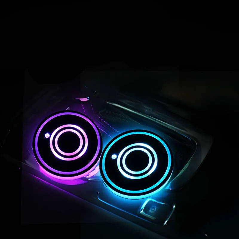 7 Colors Universal Car Cup Holder Bottom Mat Water Drinking Holder Organizer Pad USB LED Sensor Atmosphere Lights Cover Lamp
7 Colors Universal Car Cup Holder Bottom Mat Water Drinking Holder Organizer Pad USB LED Sensor Atmosphere Lights Cover Lamp
