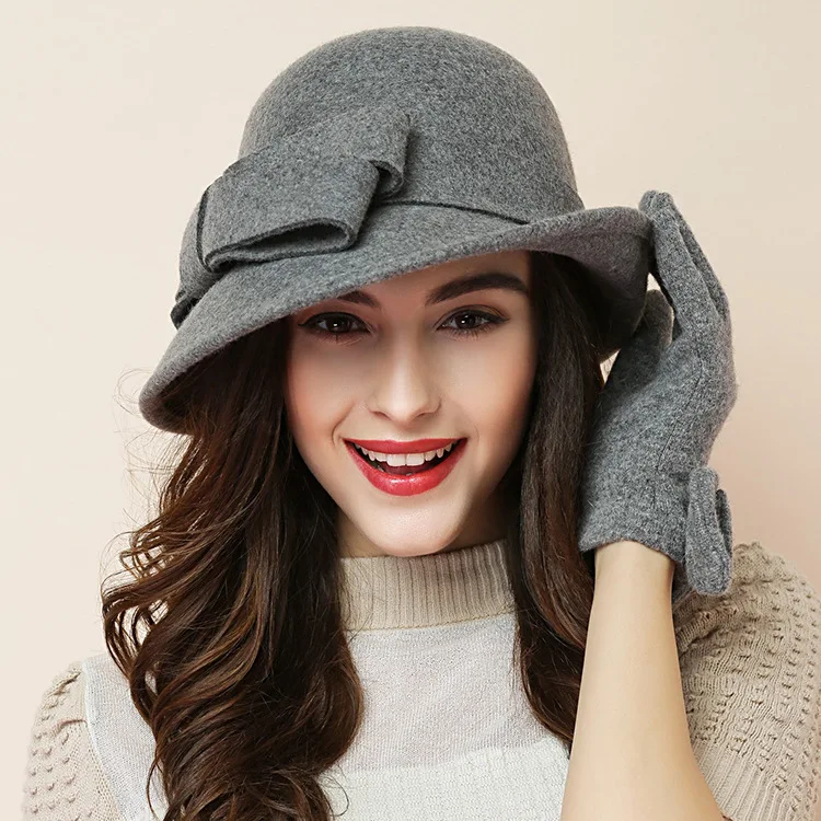 Winter Hat for Women 1920s Gatsby Style Flower Warm Wool Fedora Winter Cap Ladies Church Hats Cloche Bonnet Femme Felt Fedoras
Winter Hat for Women 1920s Gatsby Style Flower Warm Wool Fedora Winter Cap Ladies Church Hats Cloche Bonnet Femme Felt Fedoras