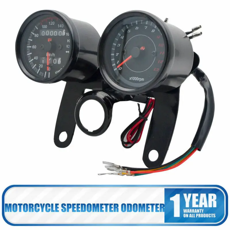 12V Motorcycle Speedometer Tachometer Dual Gauge Kit Fit for All Tradition Motorcycle Motorcycle Equipment Accessories
12V Motorcycle Speedometer Tachometer Dual Gauge Kit Fit for All Tradition Motorcycle Motorcycle Equipment Accessories