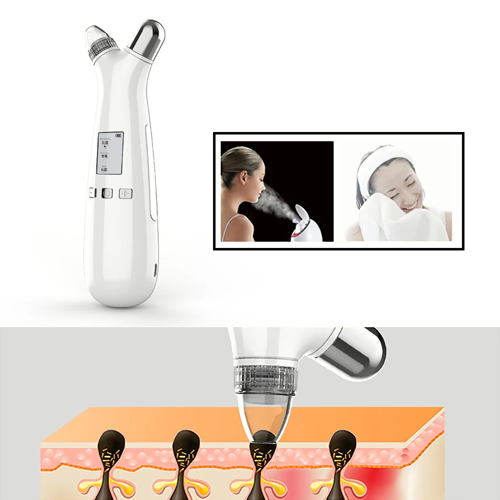 Double Head Vacuum Pore Cleaner Face Cleaning Blackhead Acne Removal Suction Black Spot Cleaner Face Machine Facial Cleaning
Double Head Vacuum Pore Cleaner Face Cleaning Blackhead Acne Removal Suction Black Spot Cleaner Face Machine Facial Cleaning