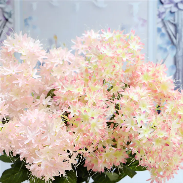 Wedding photography home decoration 3 pcs head artificial flower fake flower artificial Hydrangea wreath single branch
Wedding photography home decoration 3 pcs head artificial flower fake flower artificial Hydrangea wreath single branch