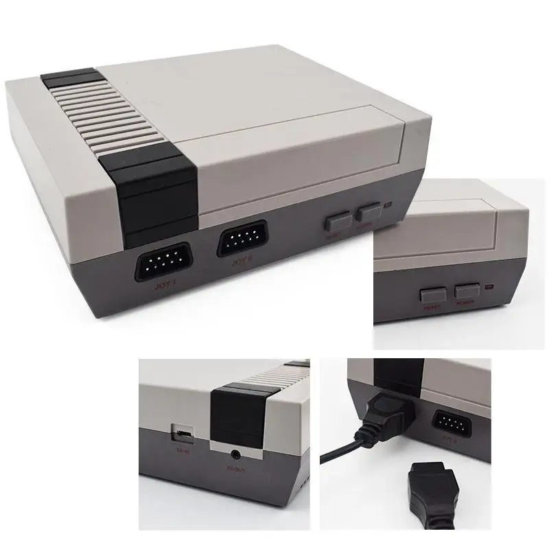 BEESCLOVER Classic Game Console Built-in 621 Games for Entertainment Built-in 2 Controllers for children hood memory r20
BEESCLOVER Classic Game Console Built-in 621 Games for Entertainment Built-in 2 Controllers for children hood memory r20