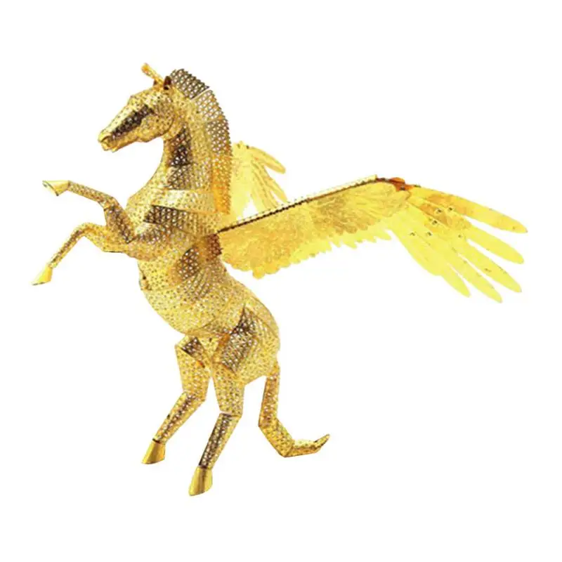Metal Puzzle 3D Metal Model Kit DIY Assembled Educational Toy Ornaments Holiday Gift Pegasus Metal 3D Jigsaw Puzzle Kids Toy
Metal Puzzle 3D Metal Model Kit DIY Assembled Educational Toy Ornaments Holiday Gift Pegasus Metal 3D Jigsaw Puzzle Kids Toy
