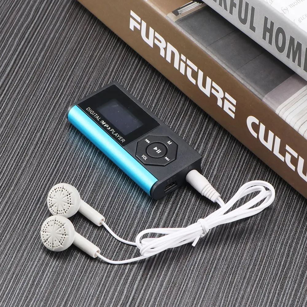 FORNORM цифровой компактный и портативный мини USB MP3 музыкальный медиаплеер с ЖК