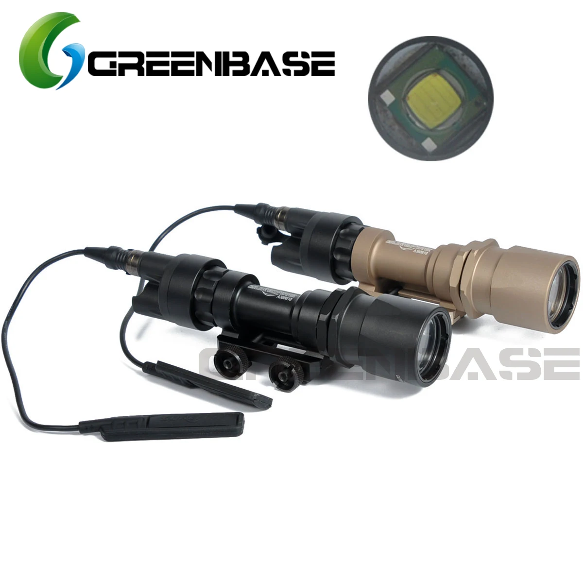Greenbase Tactical SF M951 LED Version Super Bright Flashlight Weapon Lights With Remote Pressure Switch 20mm flashlight
Greenbase Tactical SF M951 LED Version Super Bright Flashlight Weapon Lights With Remote Pressure Switch 20mm flashlight