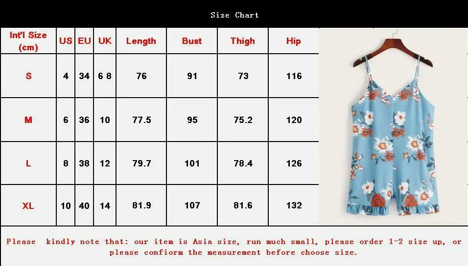 Hirigin Women Casual Playsuits Sleeveless Floral Print V Neck Club Beach Short Jumpsuit Playsuit
Hirigin Women Casual Playsuits Sleeveless Floral Print V Neck Club Beach Short Jumpsuit Playsuit