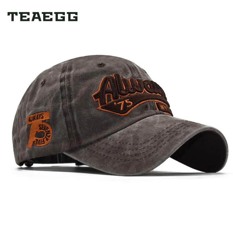 TEAEGG Мужская кепка бейсболка Бейсболка s для мужчин Кепка Gorras Dad фирменная с