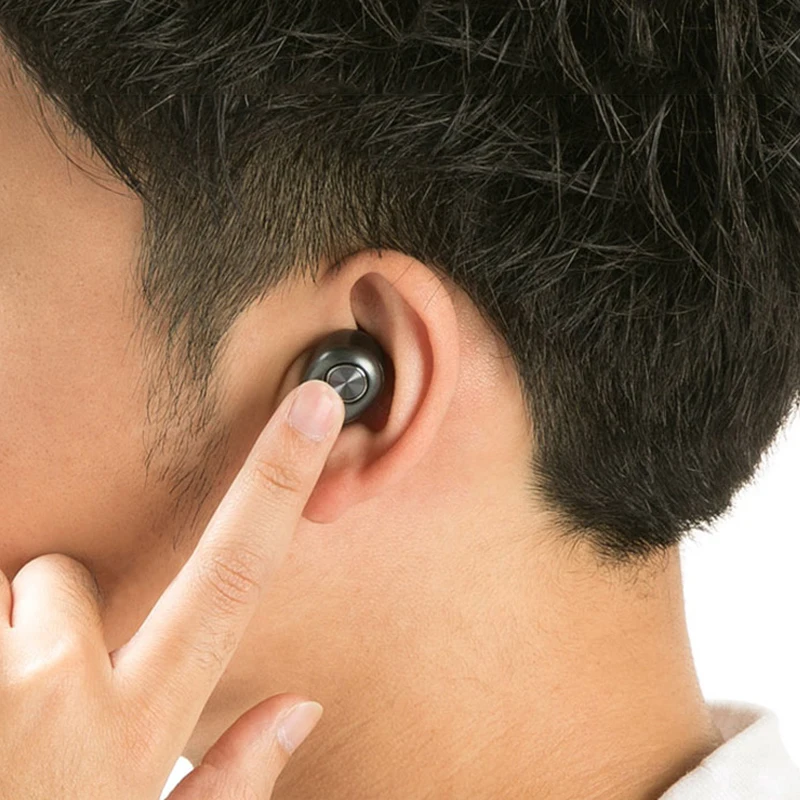 Настоящие беспроводные наушники-вкладыши спортивные наушники Bluetooth 5 0 с защитой