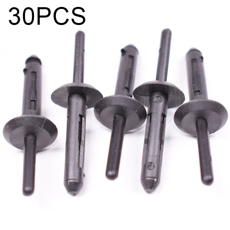 

30x Car Fender Bumper Rivet Clips For Jeep WJ Grand Cherokee 34201631 Auto Fasteners Clips Self-plugging Rivet Fastener