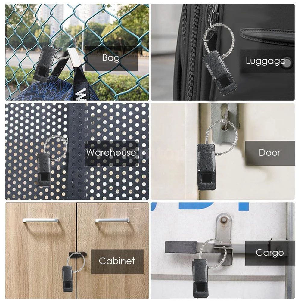 Bag Lock Mini Portable Fingerprint Lock Smart Intelligent Outdoor Bag Handbag Anti Theft Lock Waterproof Protection Recognition
Bag Lock Mini Portable Fingerprint Lock Smart Intelligent Outdoor Bag Handbag Anti Theft Lock Waterproof Protection Recognition