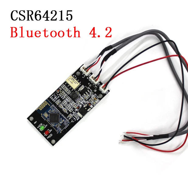 DYKB DC 12V APT-X Bluetooth 4.2 Receiver Audio Receiver Board Wireless Stereo CSR64215 For car phone iPhone Bluetooth Amplifers
DYKB DC 12V APT-X Bluetooth 4.2 Receiver Audio Receiver Board Wireless Stereo CSR64215 For car phone iPhone Bluetooth Amplifers