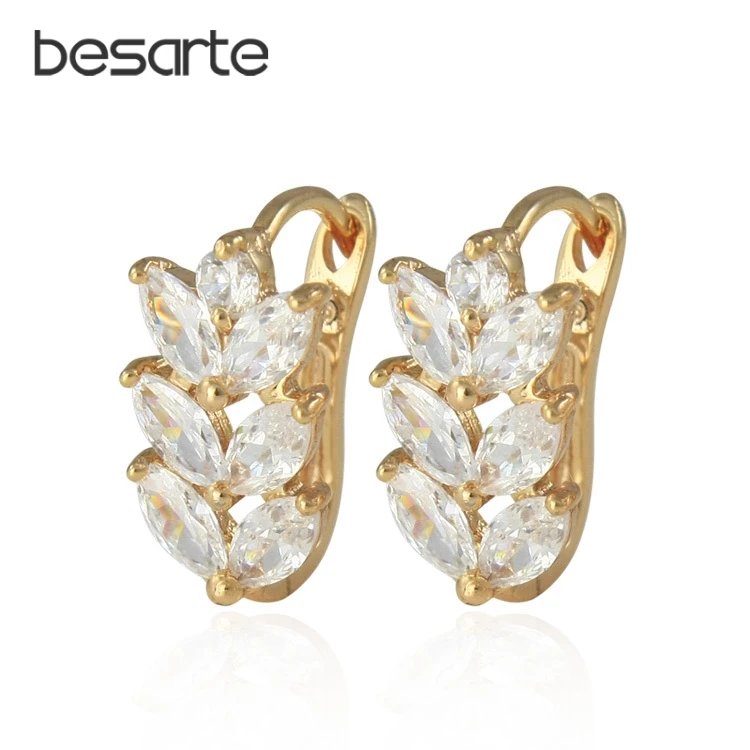 Leaf Cristal Gold Hoop Earrings For Women Brincos Ouro Bijoux Cuff Earings Bijouterie Aretes Mujer Korean Fashion Jewelry E0411
Leaf Cristal Gold Hoop Earrings For Women Brincos Ouro Bijoux Cuff Earings Bijouterie Aretes Mujer Korean Fashion Jewelry E0411