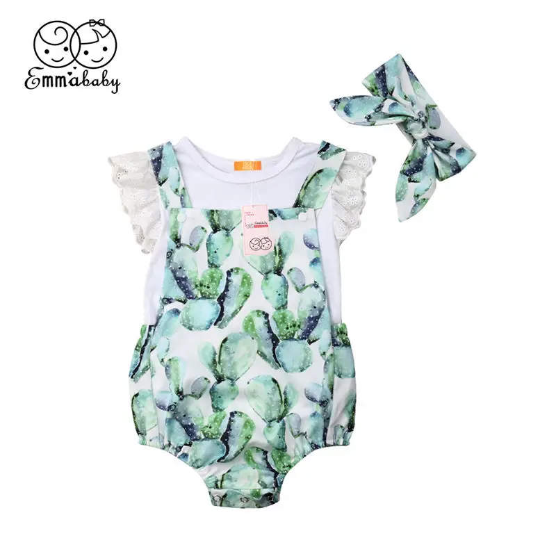 Cactus Bodysuit for Baby Girls Newborn Kids Clothes Summer Infant Bodysuit+Suspender Jumpsuit+Headband Toddler Girls 3pcs 0-18M
Cactus Bodysuit for Baby Girls Newborn Kids Clothes Summer Infant Bodysuit+Suspender Jumpsuit+Headband Toddler Girls 3pcs 0-18M