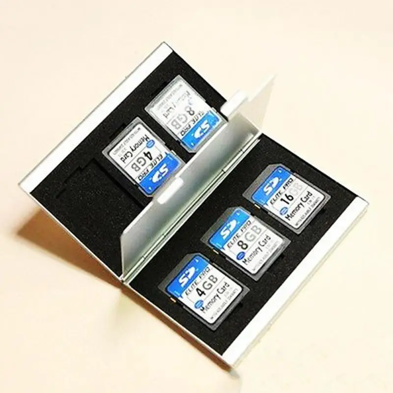 Алюминиевый сплав Micro для SD MMC TF Коробка для хранения карт памяти Защитный чехол Прямая поставка
Алюминиевый сплав Micro для SD MMC TF Коробка для хранения карт памяти Защитный чехол Прямая поставка