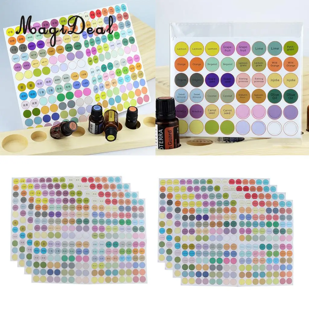 4pcs Cosmetic Essential Oil Bottle Cap Labels Aromatherapy Vial Stickers with Blank Labels
4pcs Cosmetic Essential Oil Bottle Cap Labels Aromatherapy Vial Stickers with Blank Labels