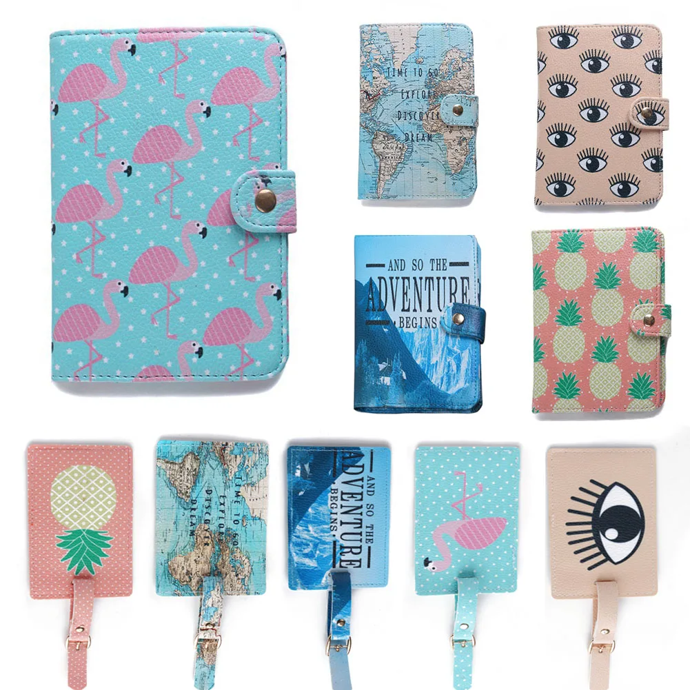 1Pc Flamingo Map Passport Covers Travel Accessories PU leather Luggage Bag ID Bank Card Bag Men Women Passport Business Holder
1Pc Flamingo Map Passport Covers Travel Accessories PU leather Luggage Bag ID Bank Card Bag Men Women Passport Business Holder
