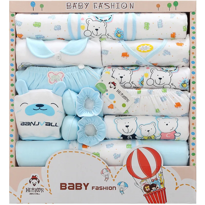 Spring newborn baby gift 18 piece set cotton baby underwear maternal and child supplies baby clothes set
Spring newborn baby gift 18 piece set cotton baby underwear maternal and child supplies baby clothes set