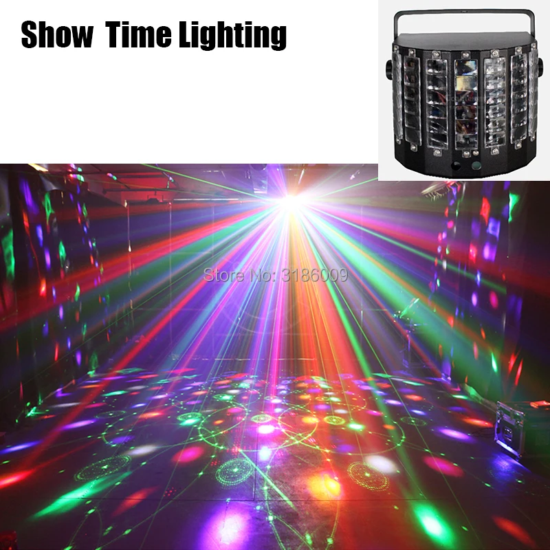 SHOW TIME SHOW TIME Remote Control LED Butteryfly With Laser Flower Effect Light Professional For Home Entertain Disco Party
SHOW TIME SHOW TIME Remote Control LED Butteryfly With Laser Flower Effect Light Professional For Home Entertain Disco Party