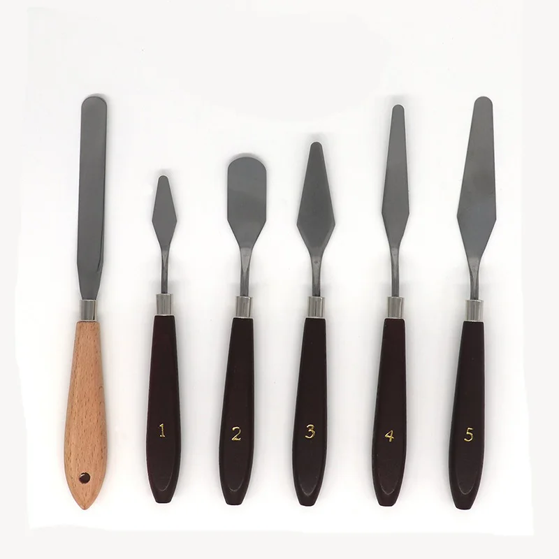 WSFS Hot 6 Pack 3D Print Removal Tools with Natural Sturdy Wooden Handle, Tool Kit for 3D Printer Spatula Palette Knife,
WSFS Hot 6 Pack 3D Print Removal Tools with Natural Sturdy Wooden Handle, Tool Kit for 3D Printer Spatula Palette Knife,