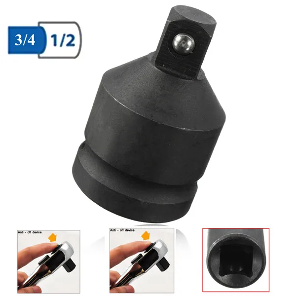 Drillpro 1 шт., ударный редуктор с внутренней резьбой 3/4 дюйма на наружную резьбу 1/2 дюйма, переходник с храповым механизмом
Drillpro 1 шт., ударный редуктор с внутренней резьбой 3/4 дюйма на наружную резьбу 1/2 дюйма, переходник с храповым механизмом