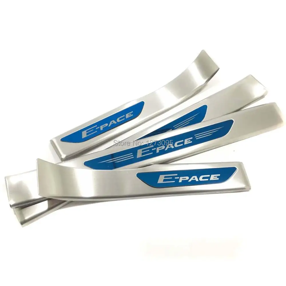 For Jaguar E-PACE EPACE 2018 2019 Stainless Door Sill Scuff Plate Kick Guard Pedal Threshold Step Protector Trim Car Accessories
For Jaguar E-PACE EPACE 2018 2019 Stainless Door Sill Scuff Plate Kick Guard Pedal Threshold Step Protector Trim Car Accessories