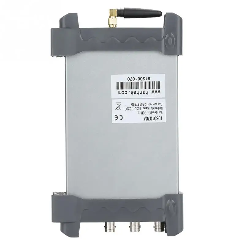 Hantek IDSO1070A 2 канала WiFi осциллограф 70 МГц 250MSa/s Комплект для телефона EU plug AC100-230V |