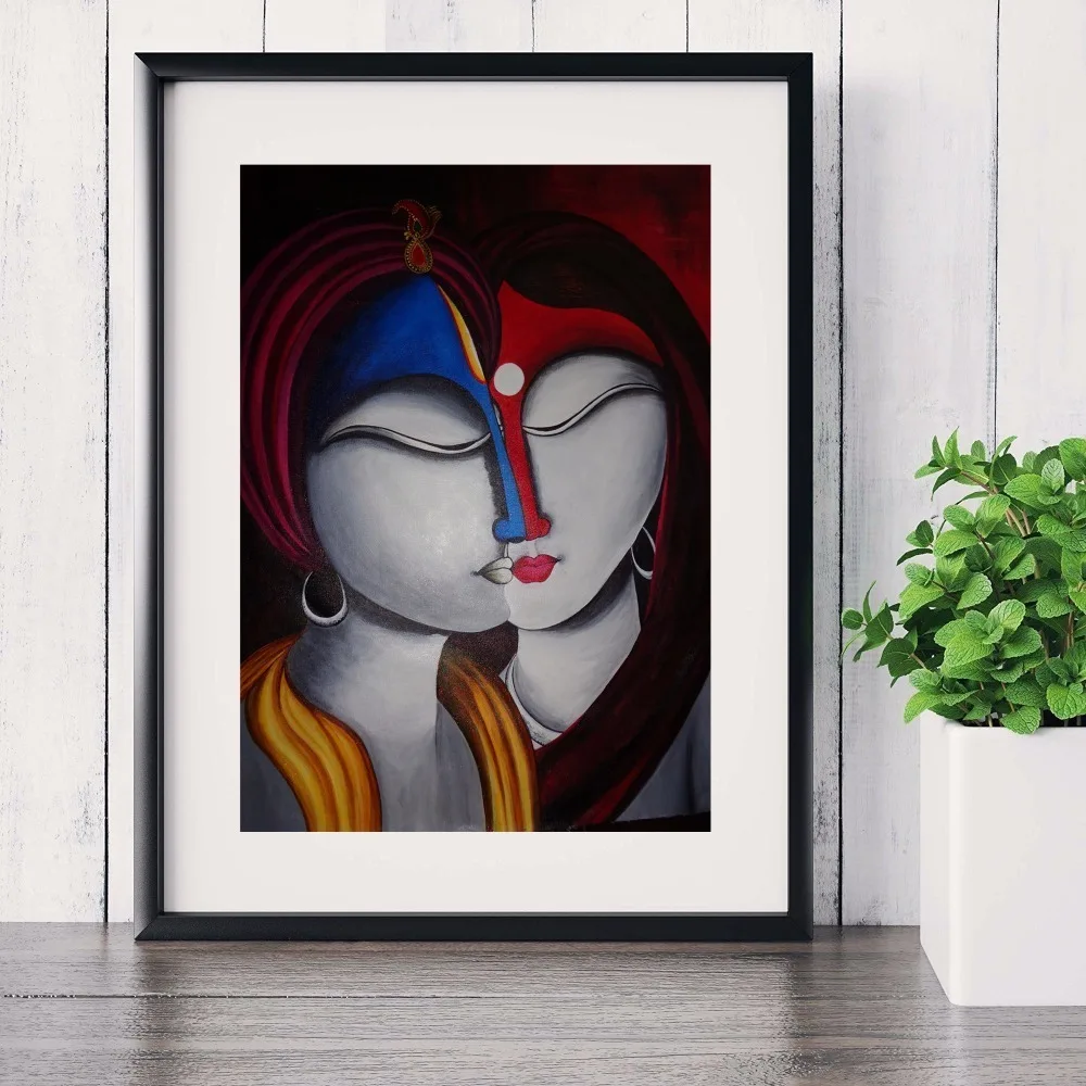 Beauty Radha Abstract Canvas Art Print Painting Poster Wall Pictures For Living Room Decorative Home Decor No Frame
Beauty Radha Abstract Canvas Art Print Painting Poster Wall Pictures For Living Room Decorative Home Decor No Frame