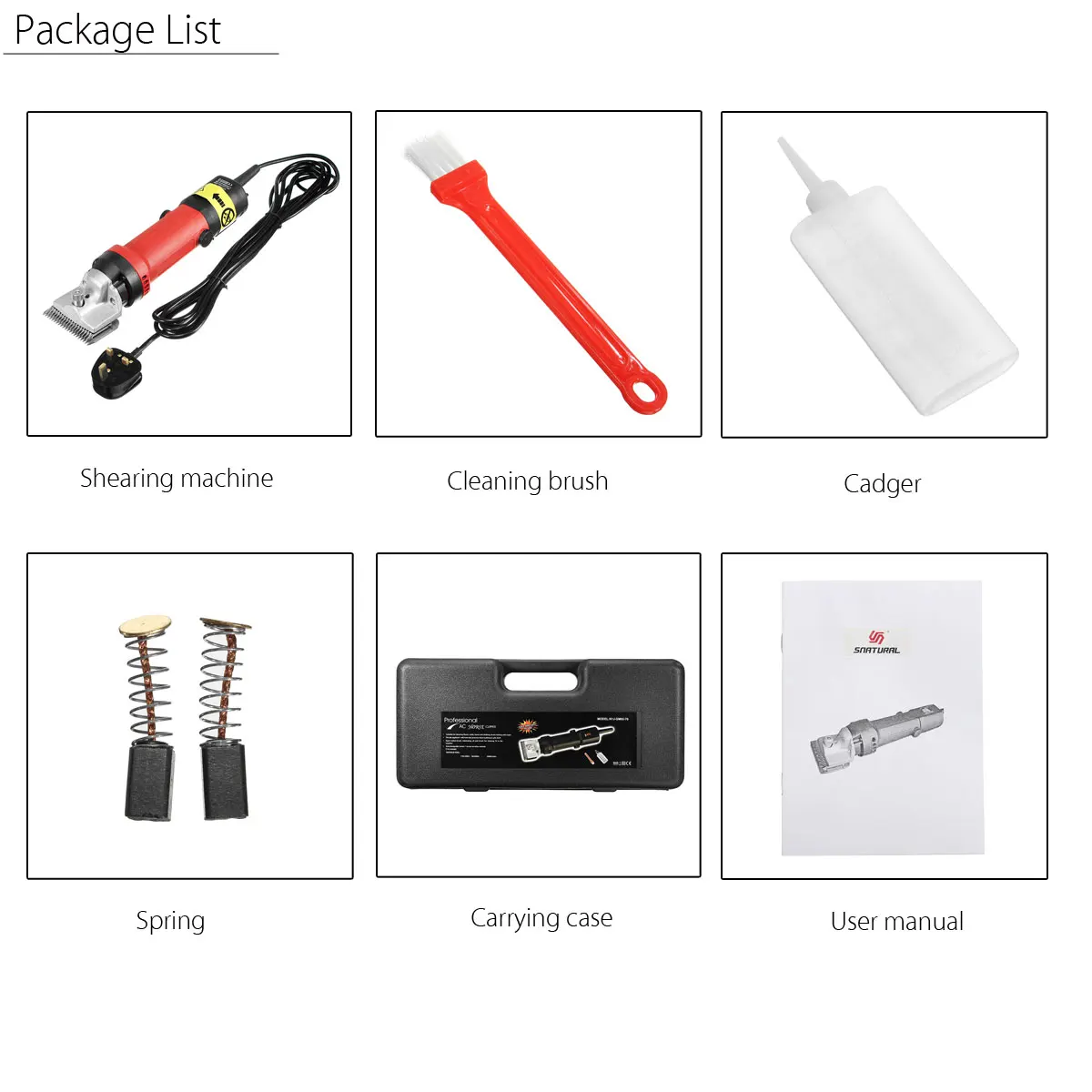 new 4 Plug Electric Horse Sheep Clipper 320W Equine Animals Shearing Machine Trimmer Shaver Clipper Hair Grooming
new 4 Plug Electric Horse Sheep Clipper 320W Equine Animals Shearing Machine Trimmer Shaver Clipper Hair Grooming