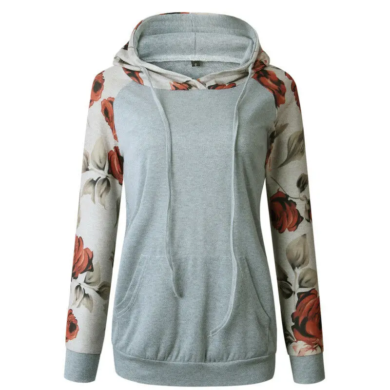 Women's fashion autumn Hoodie printed lace up top patchwork Hoodie long sleeve top
Women's fashion autumn Hoodie printed lace up top patchwork Hoodie long sleeve top