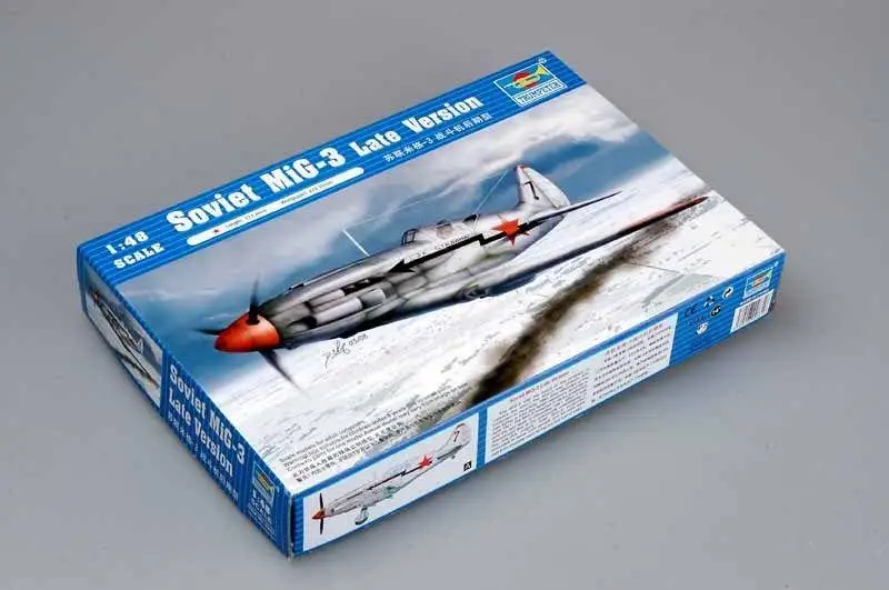 Trumpeter 1/48 модель советского аппарата MiG 3 последняя версия 02831|Наборы для сборки