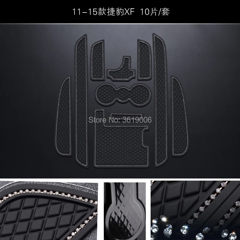 TOMMIA For Jaguar XF 11-15 Non-slip Interior Door Slot Rubber Door Pad Cup Mat Door Gate Slot Door Groove Mat
TOMMIA For Jaguar XF 11-15 Non-slip Interior Door Slot Rubber Door Pad Cup Mat Door Gate Slot Door Groove Mat