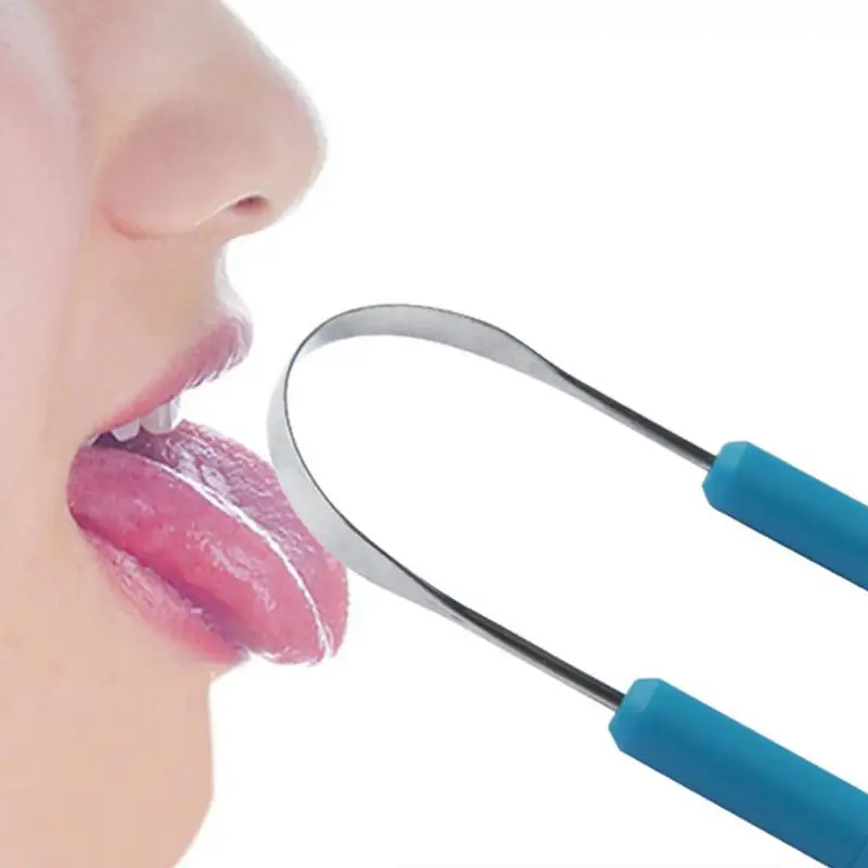 Healthy Tongue Cleaner Stainless Steel Silica Handle Tongue Scraper Oral Hygiene Dental Cleaning Brush Oral Care For Women Men40
Healthy Tongue Cleaner Stainless Steel Silica Handle Tongue Scraper Oral Hygiene Dental Cleaning Brush Oral Care For Women Men40