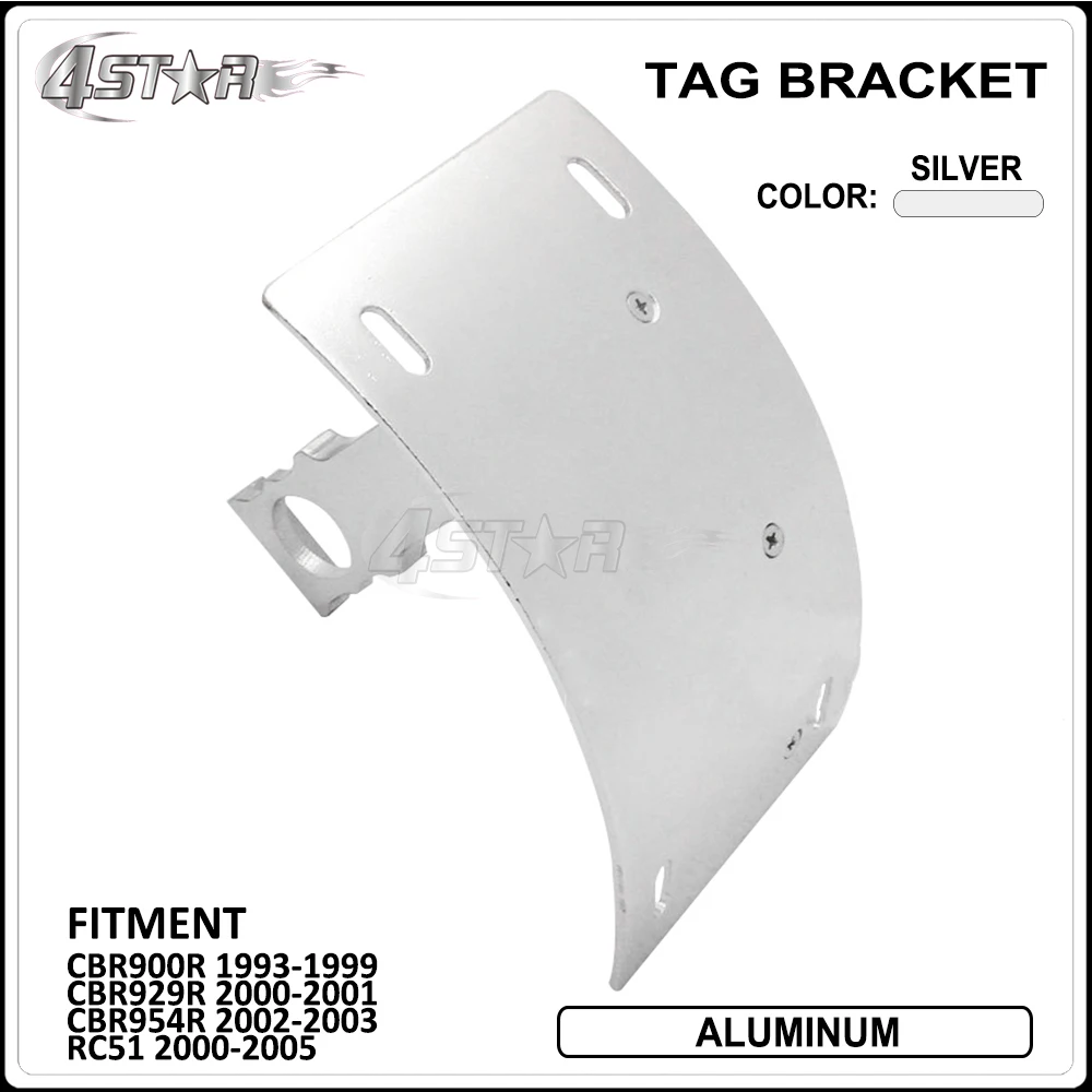 Motorbike CNC Aluminum Number Plate Mount Tag Bracket For HONDA CBR900R 1993-1999 CBR929R 2000-2001 CBR954R 2002-2003 RC51 00-05
Motorbike CNC Aluminum Number Plate Mount Tag Bracket For HONDA CBR900R 1993-1999 CBR929R 2000-2001 CBR954R 2002-2003 RC51 00-05