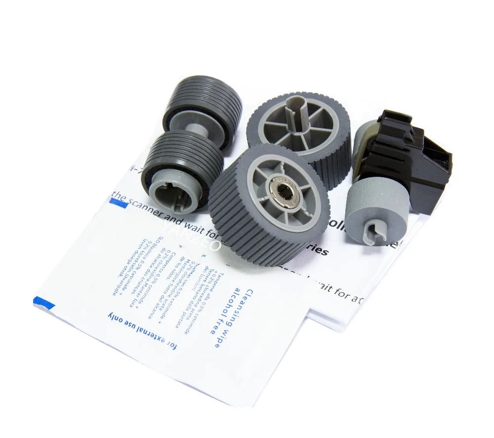 PA03740-K010 PA03740-K011 For Fujitsu Fi-7600 Fi-7700 Fi-7700S Scanner Brake Roller Pick Roller Set With Clean Wipe Printer Part
PA03740-K010 PA03740-K011 For Fujitsu Fi-7600 Fi-7700 Fi-7700S Scanner Brake Roller Pick Roller Set With Clean Wipe Printer Part